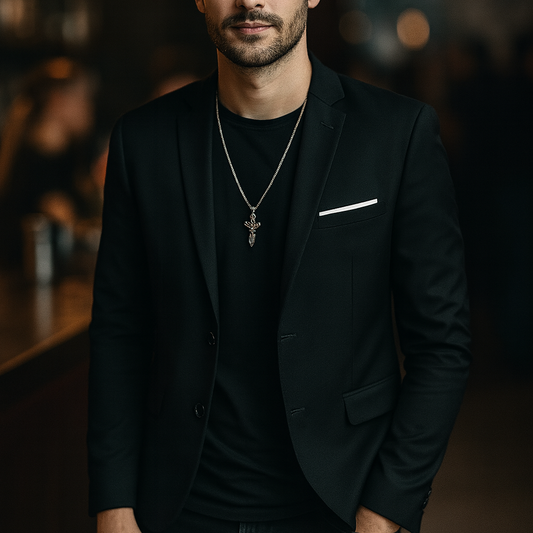 The Burlington Single-Button Blazer